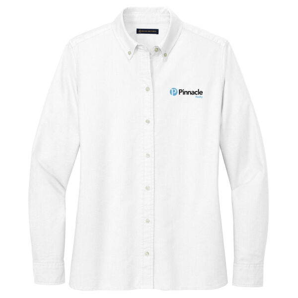 Pinnacle Realty - Women's Casual Oxford Cloth Shirt Thumbnail