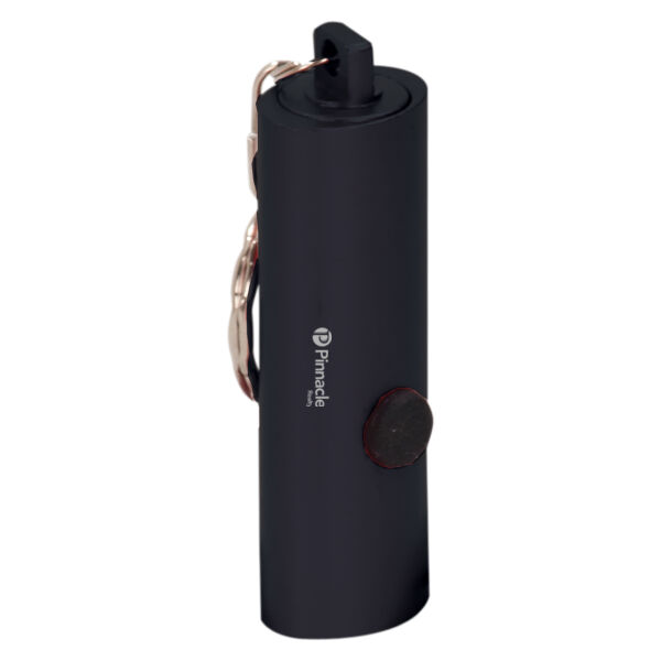Pinnacle Realty - Black 3-LED Laserable Flashlight with Keychain Thumbnail